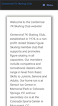 Mobile Screenshot of centennialskatingclub.org